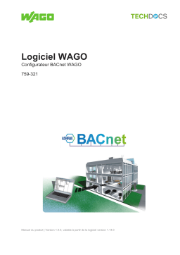 WAGO BACnet Configurator Manual