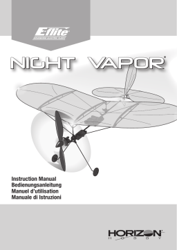 E-flite EFLU1300 UMX Night Vapor RTF Owner's Manual