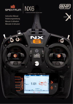 Spektrum SPM6775 NX6 6-Channel System Owner's Manual