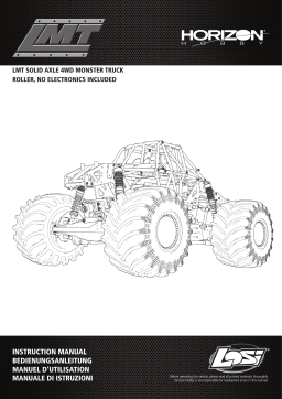 Losi LOS04022 LMT 4WD Solid Axle Monster Truck Roller Owner's Manual