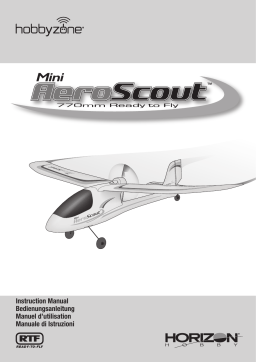 HobbyZone HBZ5700 Mini AeroScout RTF Owner's Manual