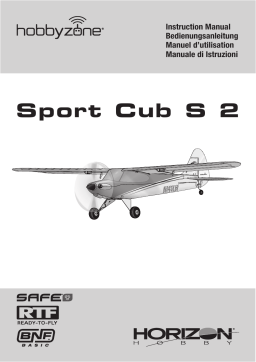 HobbyZone HBZ44500 Sport Cub S 2 BNF Basic Owner's Manual