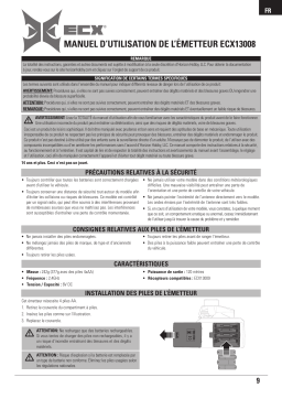 ECX ECX13008 2.4GHz Transmitter 2-Channel V4 Owner's Manual