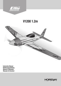 E-flite EFL12350 V1200 1.2m BNF Basic Owner's Manual