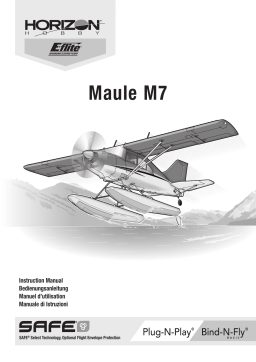 E-flite EFL53500 Maule M-7 1.5m BNF Basic Owner's Manual