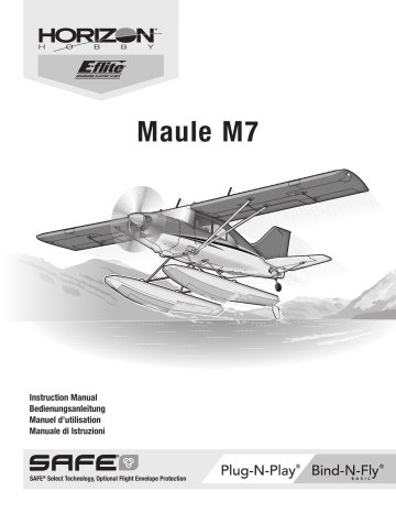 Manuel du propriétaire | E-flite EFL53500 Maule M-7 1.5m BNF Basic Owner's Manual | Fixfr