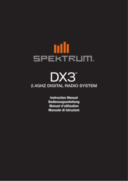 Spektrum SPM2340 DX3 Smart 3-Channel Transmitter Owner's Manual