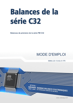 Radwag PM 10.C32 Precision Balance User Manual