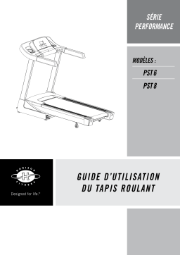 Horizon Fitness PST6 Folding Treadmill 2006 Manuel utilisateur