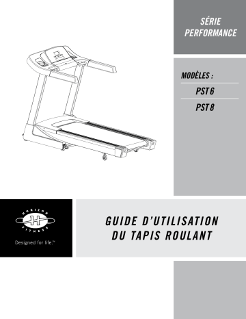 PST8 | User guide | Horizon Fitness PST6 Folding Treadmill 2006 Manuel utilisateur | Fixfr