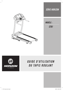 Horizon Fitness CT81 Folding Treadmill 2008 Guide