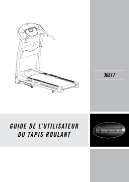 Horizon Fitness WT950 Folding Treadmill 2006 Manuel utilisateur