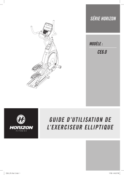 Horizon Fitness CE6.0 Traditional Elliptical 2009 Guide