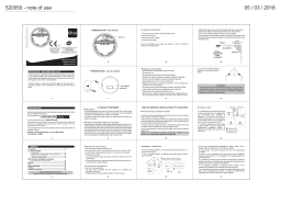 Otio 520050 Détecteur de fumée NF - 5 ans Owner's Manual