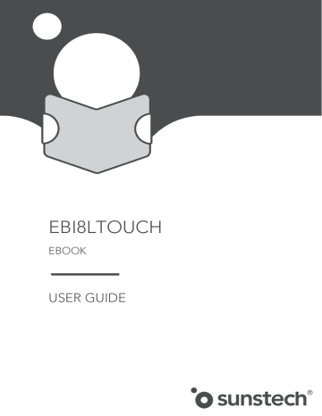 User guide | Sunstech EBI8LTOUCH e-Book Mode d'emploi | Fixfr