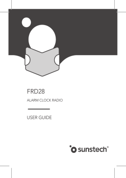Sunstech FRD28 Radio-alarm Mode d'emploi