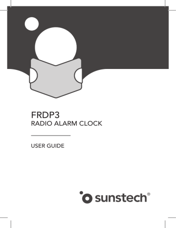 User guide | Sunstech FRDP3 Radio-alarm Mode d'emploi | Fixfr