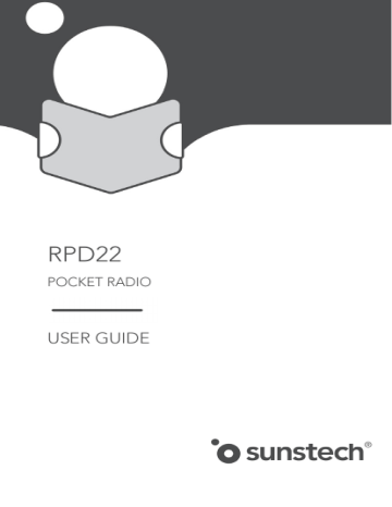 User guide | Sunstech RPD22 Portable radio Mode d'emploi | Fixfr