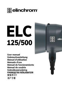 Elinchrom ELC 125 / ELC 500 Manuel utilisateur