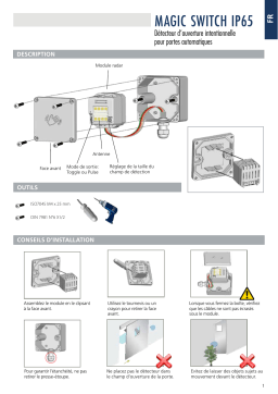 Marantec Magic Switch IP65 Owner's Manual