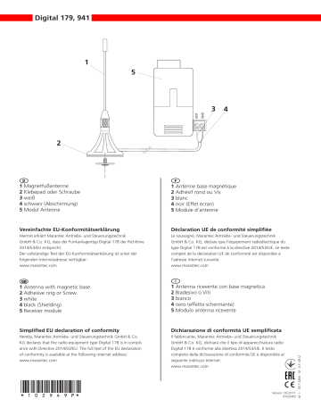 Digital 941 | Owner's manual | Marantec Digital 179 Manuel du propriétaire | Fixfr