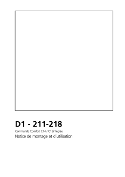 Marantec Dynamic 1 211 - 218 Owner's Manual