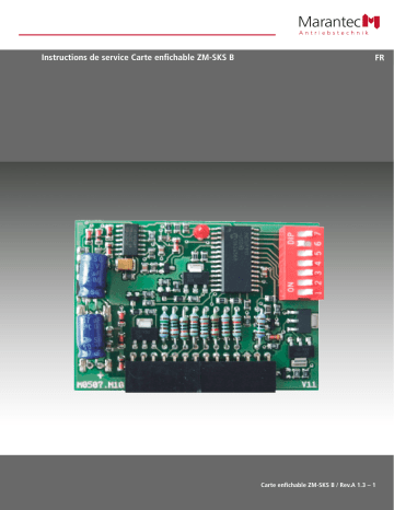 Manuel du propriétaire | Marantec AS 210B Erweiterung Owner's Manual | Fixfr