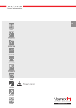 Marantec Control 25N Owner's Manual