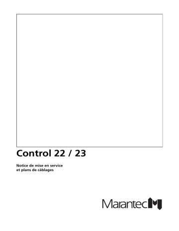 Control 22 | Manuel du propriétaire | Marantec Control 23 Owner's Manual | Fixfr
