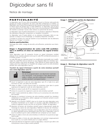 Owner's manual | Marantec Command 211 Manuel du propriétaire | Fixfr