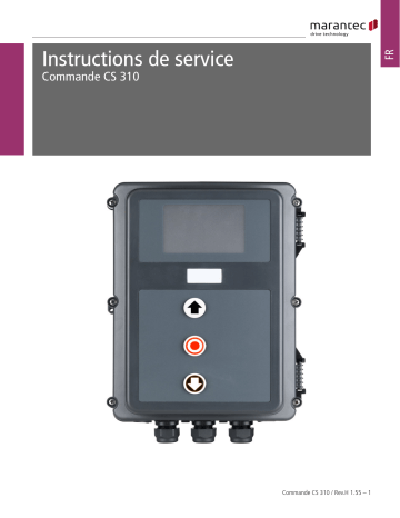 Manuel du propriétaire | Marantec CS 310 Owner's Manual | Fixfr