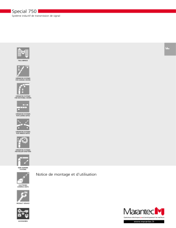 Manuel du propriétaire | Marantec Special 750 Owner's Manual | Fixfr