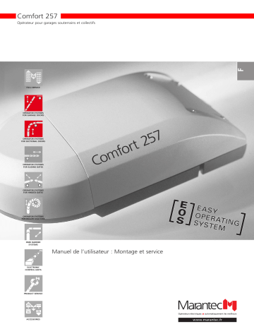 Manuel du propriétaire | Marantec Comfort 257 Control x.21 Owner's Manual | Fixfr