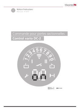 Marantec Control vario DC-2 Owner's Manual