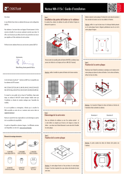 Noctua NM-i115x Mounting-Kit Accessory Installation Manual