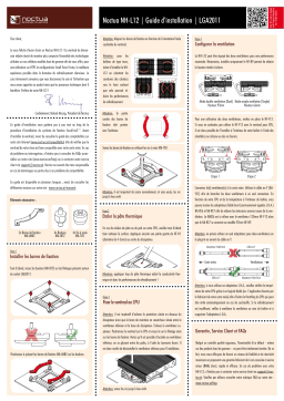 Noctua NH-L12 Installation Manual