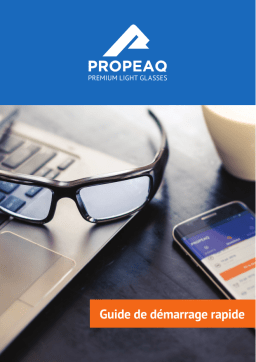 Propeaq LED intégrées Lunette de luminothérapie Owner's Manual