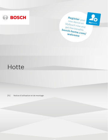 Manuel du propriétaire | Bosch DHL555BL SERIE 4 Groupe filtrant Owner's Manual | Fixfr