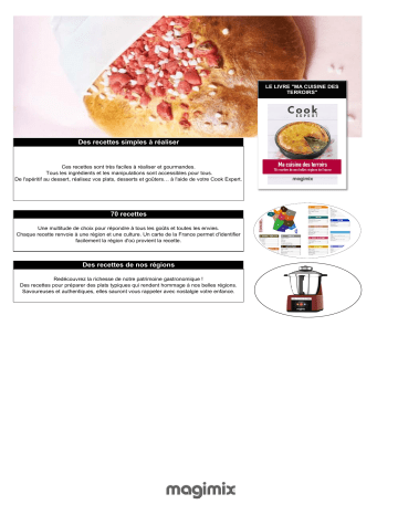 Product information | Magimix Ma cuisine des terroirs Cook Expert Livre de cuisine Product fiche | Fixfr