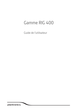 Nacon RIG 400HS Filaire PS4 Casque gamer Owner's Manual