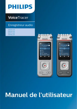 Philips Voice Tracer DVT6110 Dictaphone Owner's Manual