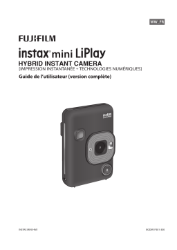 Fujifilm Mini LiPlay Rose Doré Appareil photo Instantané Owner's Manual