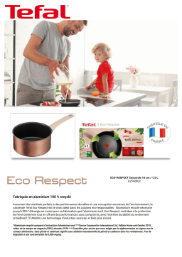 Tefal Eco Respect 32 cm G2540802 Poêle Product fiche