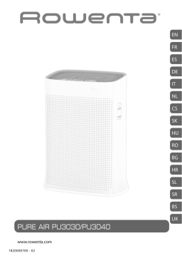 Rowenta PU3040F0 Purificateur d'air Manuel du propriétaire