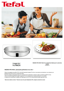 Tefal Ingenio pro inox 22 cm Poêle Product fiche