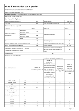 Smeg FAB30LPG5 Réfrigérateur combiné Product fiche