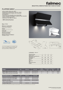 Falmec FLIPNRS1420 Hotte décorative murale Manuel utilisateur