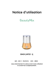 Beautymix Cosm&eacute;tique BM01 Fabrication soins naturels Owner's Manual