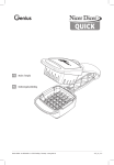 Best Of Tv NICER DICER QUICK Coupe fruits Owner's Manual