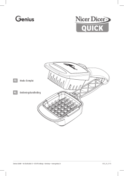 Best Of Tv NICER DICER QUICK Coupe fruits Owner's Manual